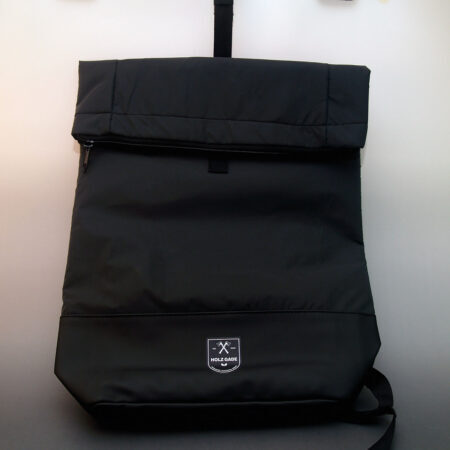 Schwarzer Reflektor-Rucksack
